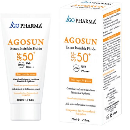 Agosun ecrna Invisible fluide spf50+ 50ml