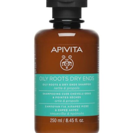 Apivita Shampooing Racines Grasses & pointes Seches 250ml
