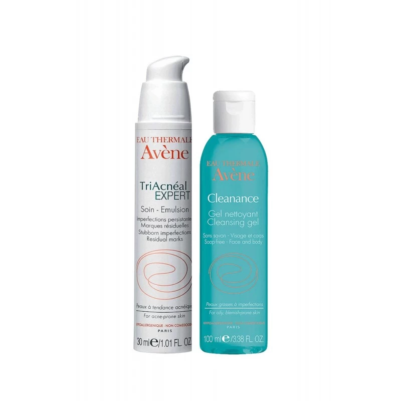 Avène triacneal expert 30Ml+ Avène cleanance gel 100Ml pack