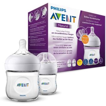 Avent Biberon Natural 125ml*2 pack Scf030-27