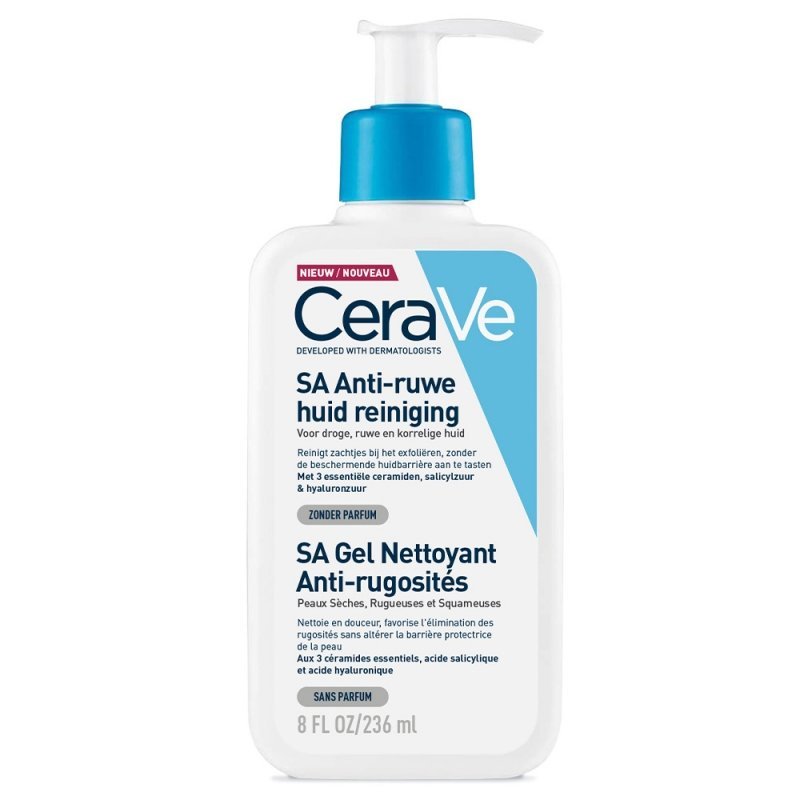Cerave SA gel nettoyant anti-rugosites 236ml