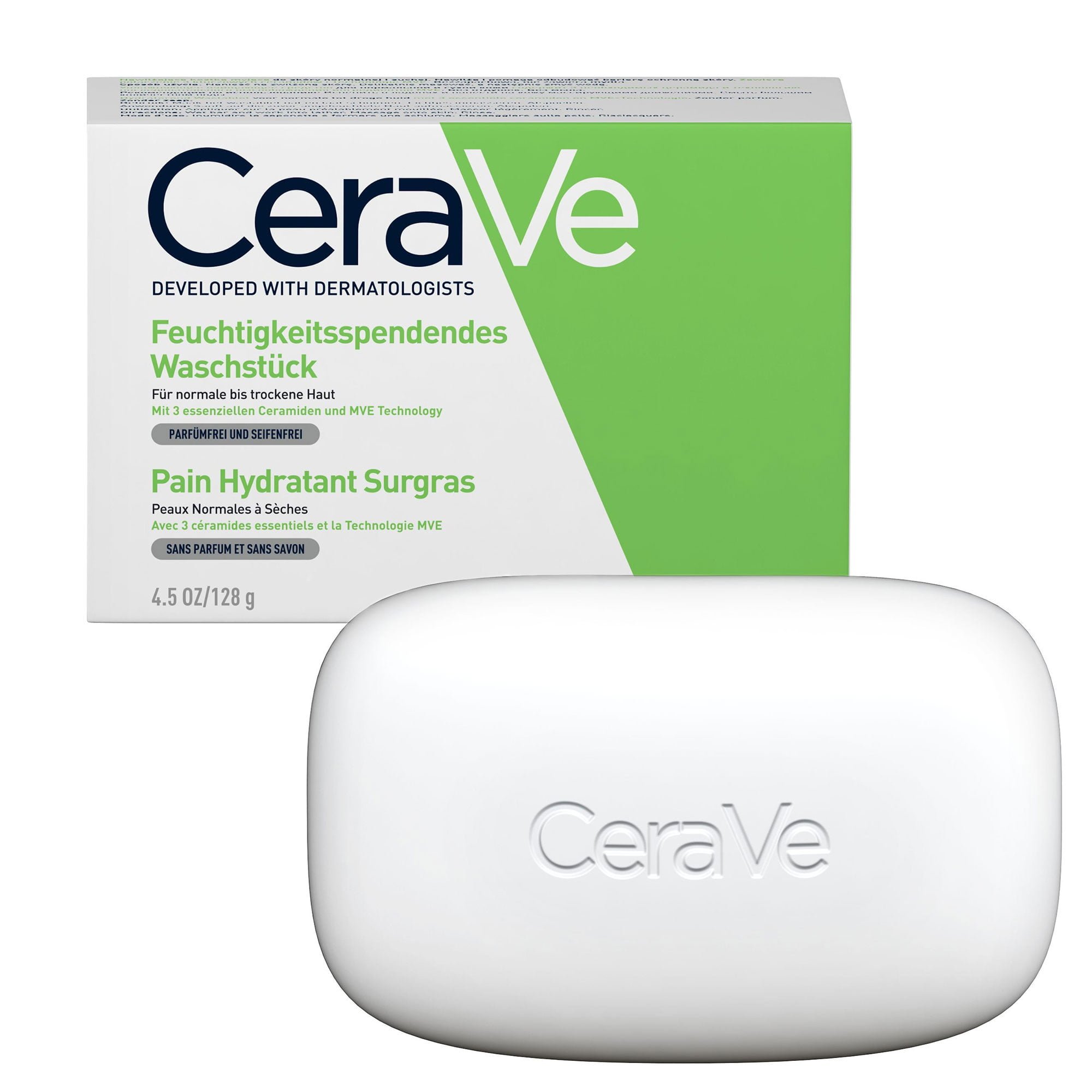 Cerave pain hydratant surgras 128g