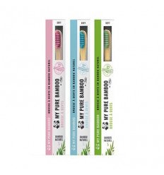 Denti-smile Bad bambou Medium Bleu
