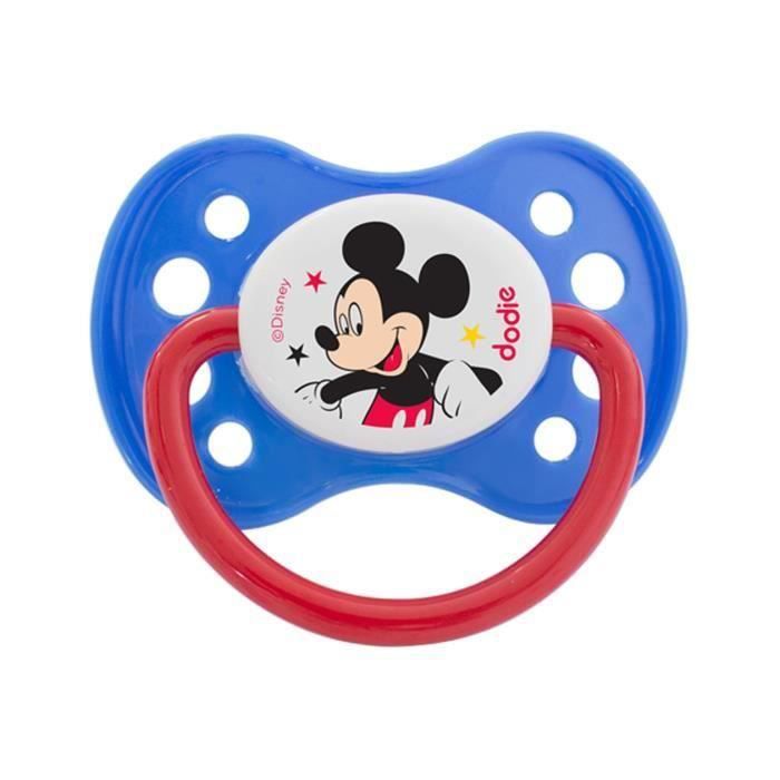 Dodie sucette anat +6 MICKEY BLEU A63