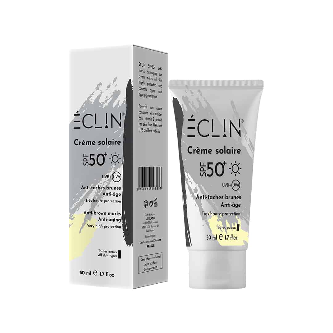 Eclin Ecran solaire Anti-Tache AA spf50+ 50ml
