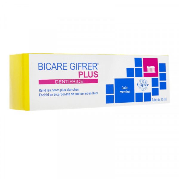 Gifrer bicare plus dentifrice 75ml