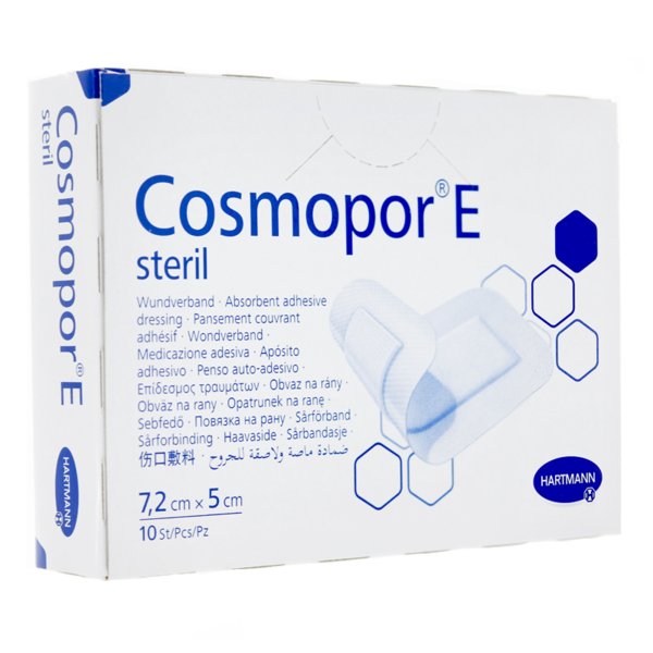 Hartmann Cosmopor sterile 7.2*5/10pcs 900891