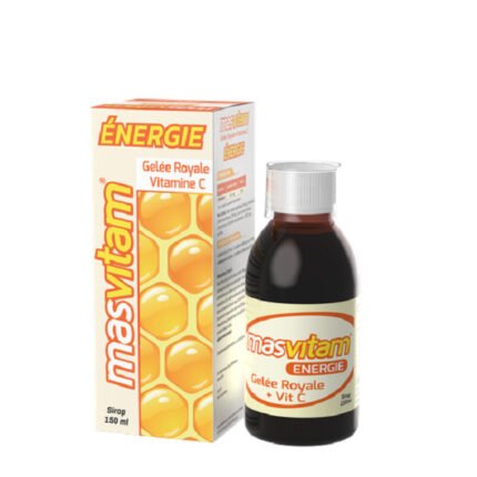 Masvitam Energie Gelee royale & Vit C sirop 150ml