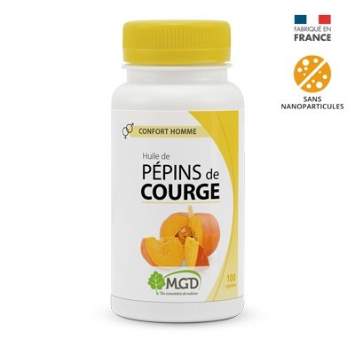 Mgd huile de Pepins De Courge 100capsules