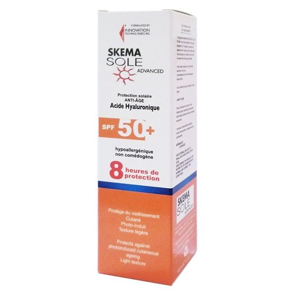 Skema Sole Advanced Teinte acide Hyaluronique spf50+ 100ml